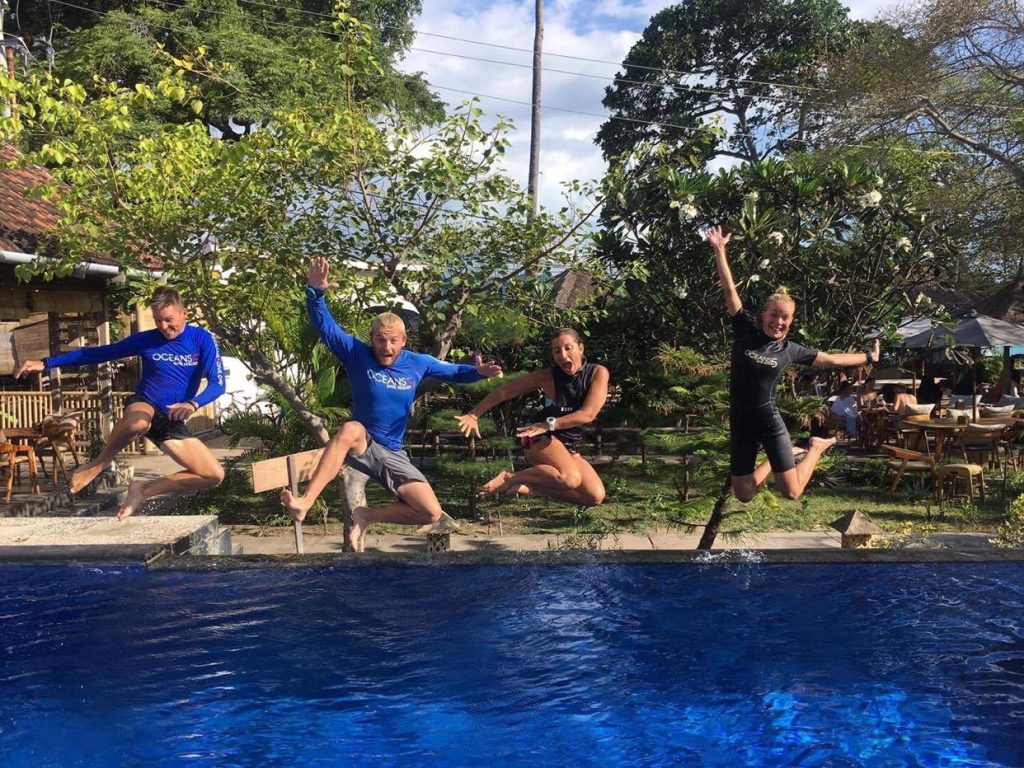 Divemaster Internship Indonesia | SSI ITC Dive Resort Oceans 5 Gili Air | Scuba Training Gili Islands